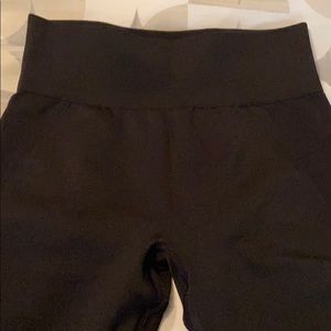 Black gymshark leggings